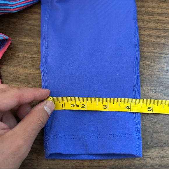 ❤️ Nike Pink and Blue Dri-FIT Leggings M - Picture 10 of 10